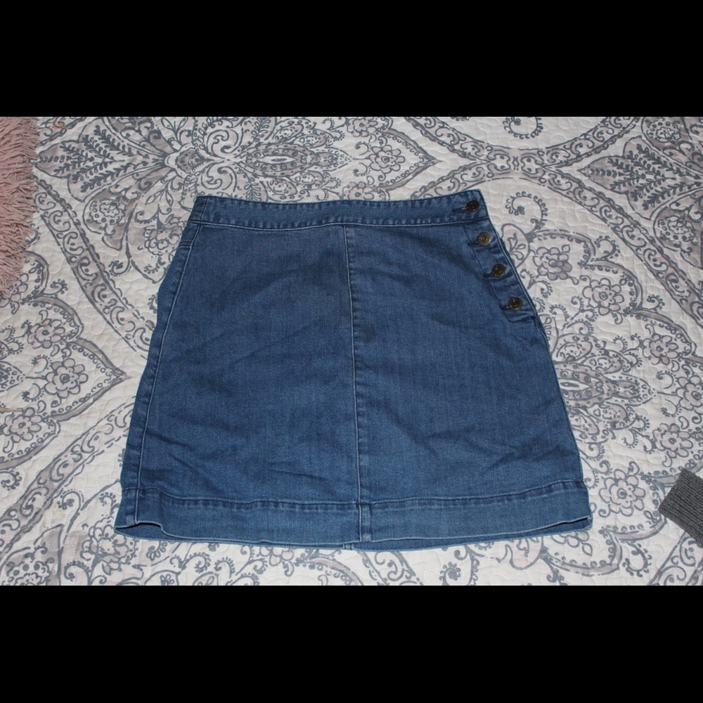 Denim skirt